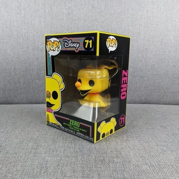Funko Nightmare Before Christmas NBX Zero Blacklight Pop! Vinyl Figure - Picture 2 of 8